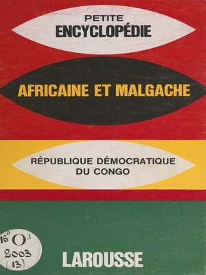 cover image of Encyclopédie africaine et malgache